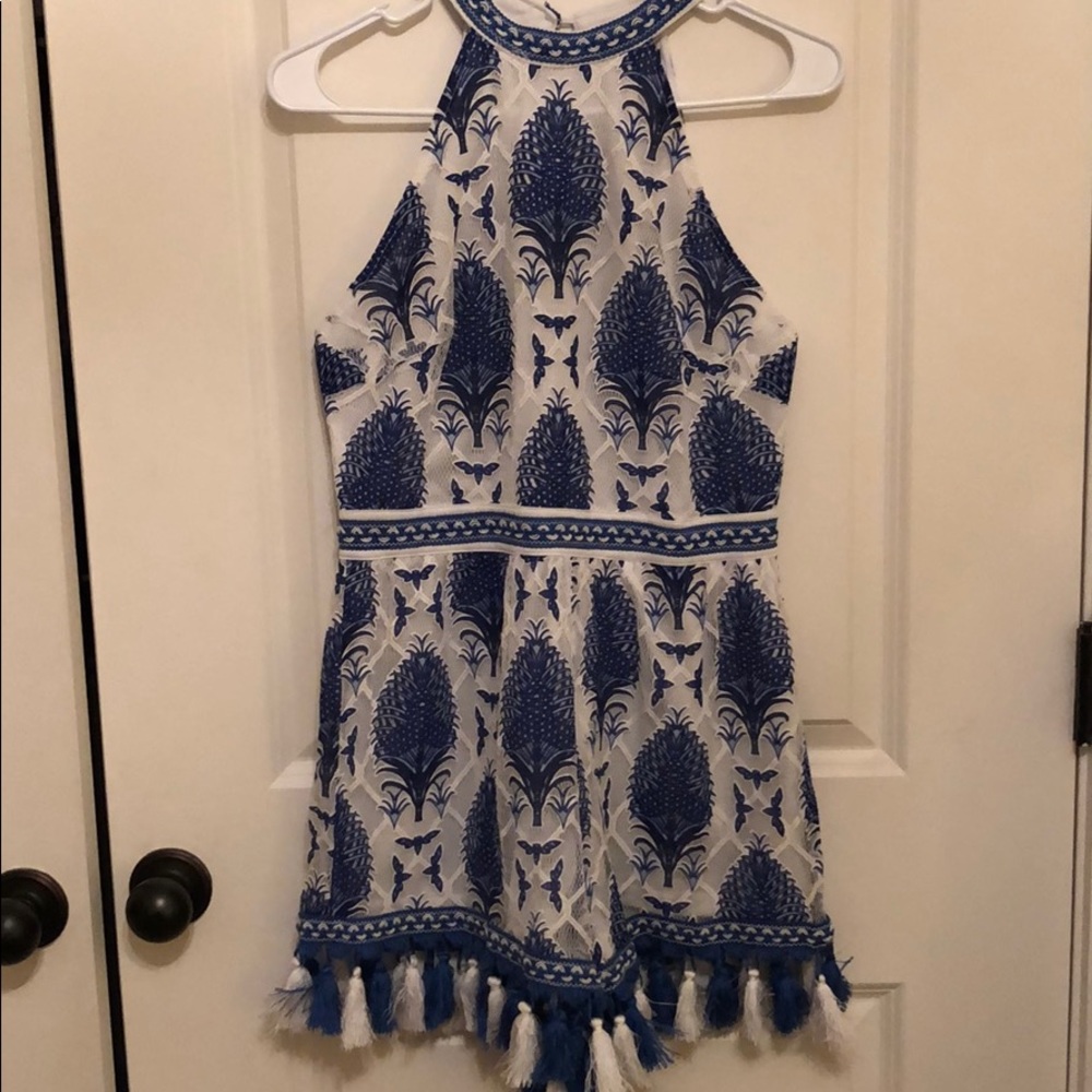 Trendy Eyelet Romper